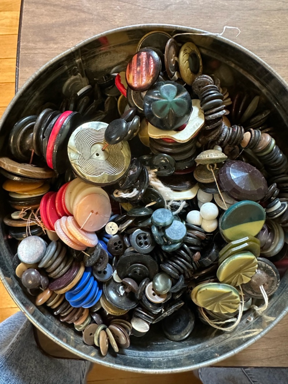 4/$50 SALE ❤️ Vintage Mixed Button Lot - Multicolor